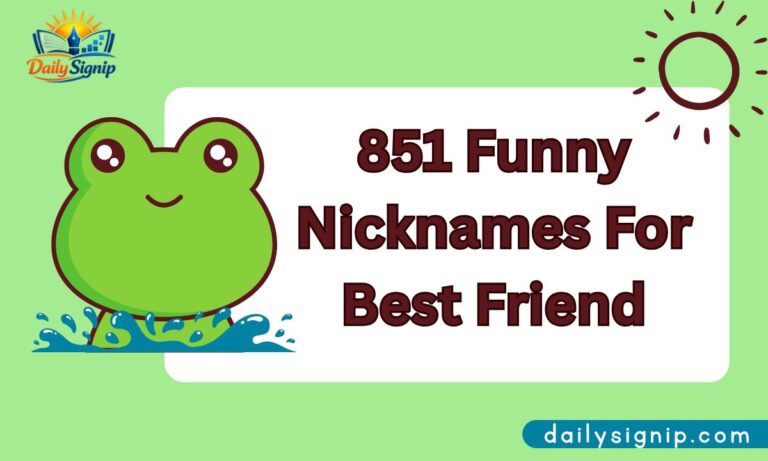 851 Funny Nicknames For Best Friend