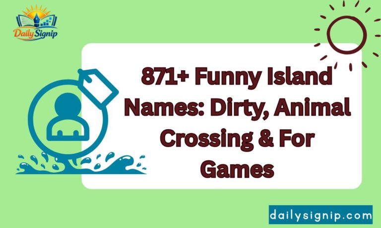 871+ Funny Island Names: Dirty, Animal Crossing & For Games