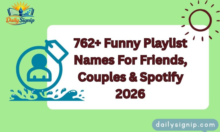 762+ Funny Playlist Names For Friends, Couples & Spotify 2026