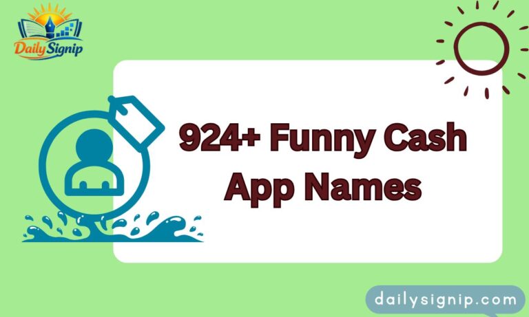 924+ Funny Cash App Names