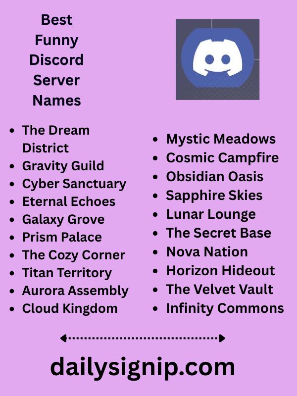 Best Funny Discord Server Names